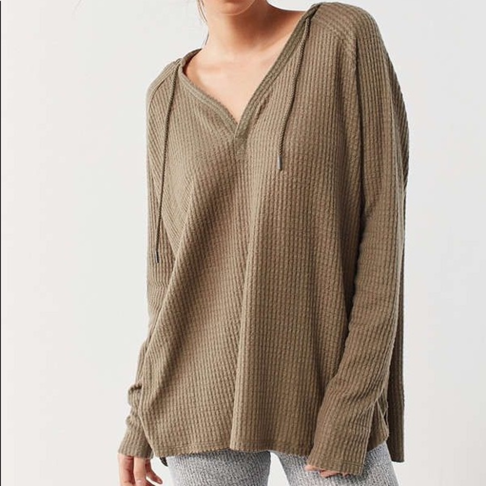 Under Maya Relaxed Thermal Hoodie Sweatshirt
